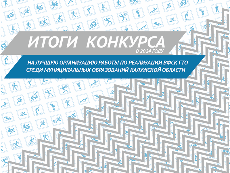Лучшие муниципальные образования Калужской области по реализации Всероссийского физкультурно-спортивного комплекса «Готов к труду и обороне» (ГТО) в 2024 году.